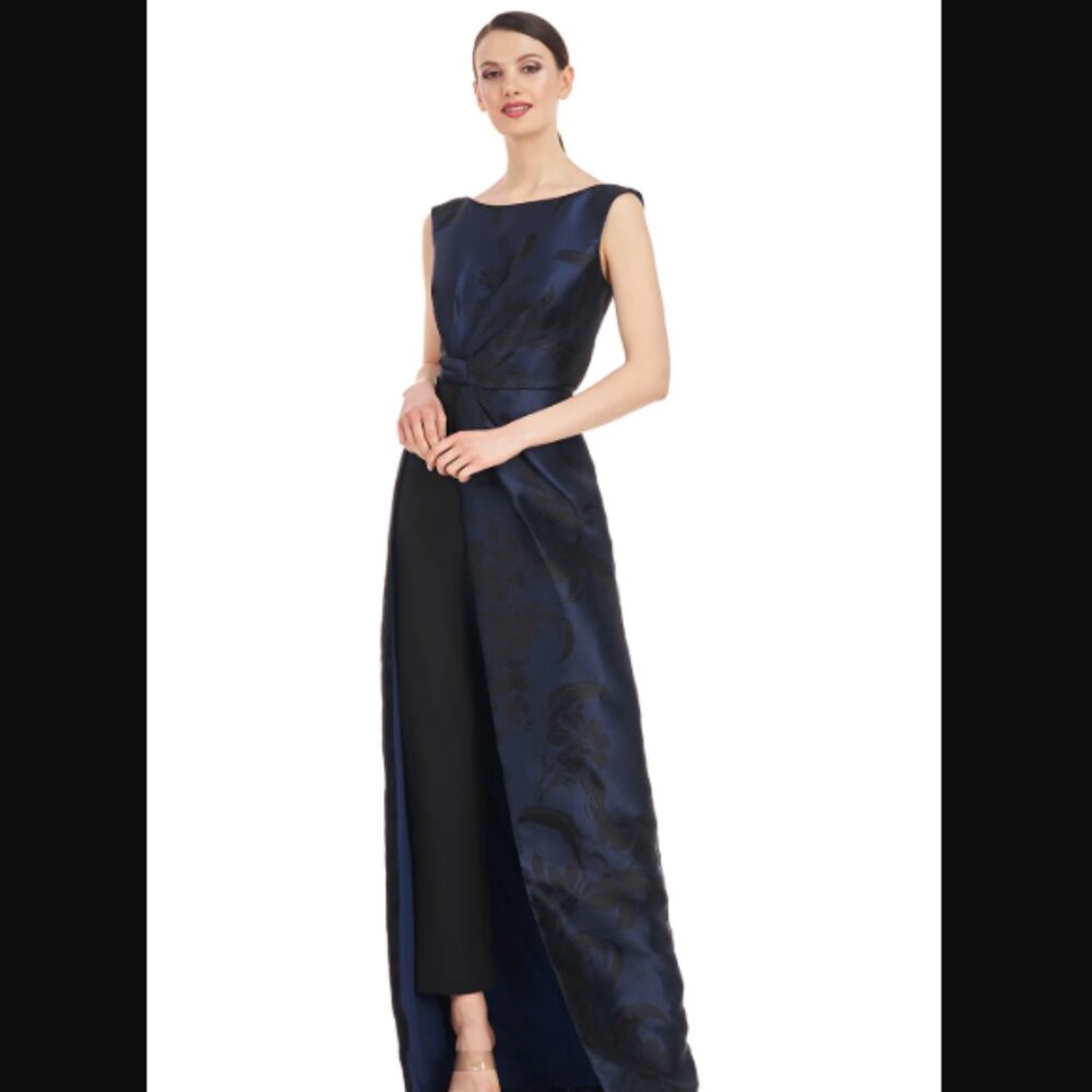 Kay Unger Amal Walk Thru Jumpsuit, 10